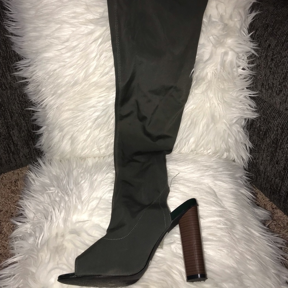 Knee high heels